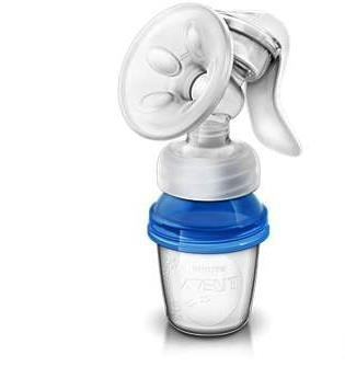 Image of Avent kézi mellszívó + via etetőrendszer