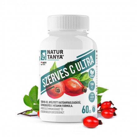 Image of Natur Tanya Szerves C Ultra - 1500 mg Retard C-vitamin, csipkebogyó kivonattal