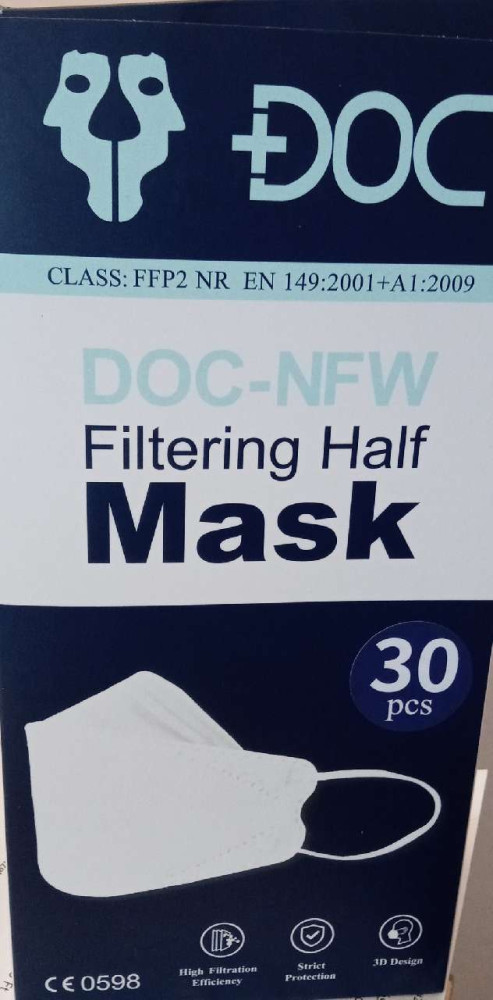 Image of Négy rétegű 3 D formátumú FFP2-es szájmaszk