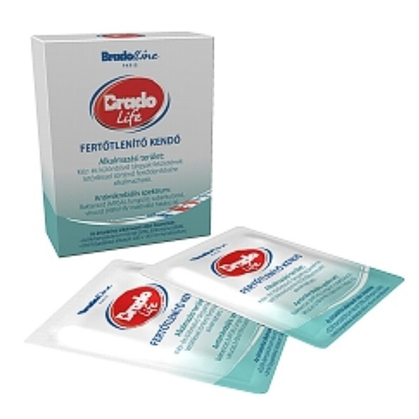 Image of Kézfertőtlenítő kendő 5db - Bradolife