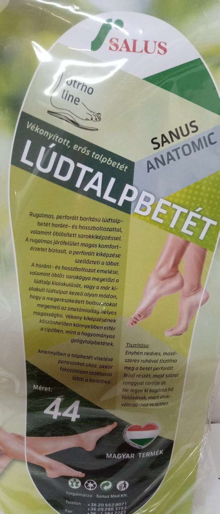 Image of Salus Lúdtalpbetét vékonyított