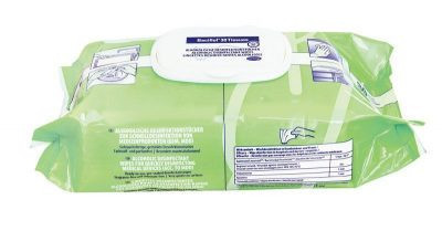 Image of Bacillol Tissues 30 felületfertőtlenítő kendő - 80db