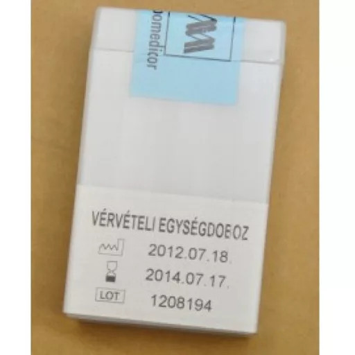 Image of Vérvételi egységdoboz élő