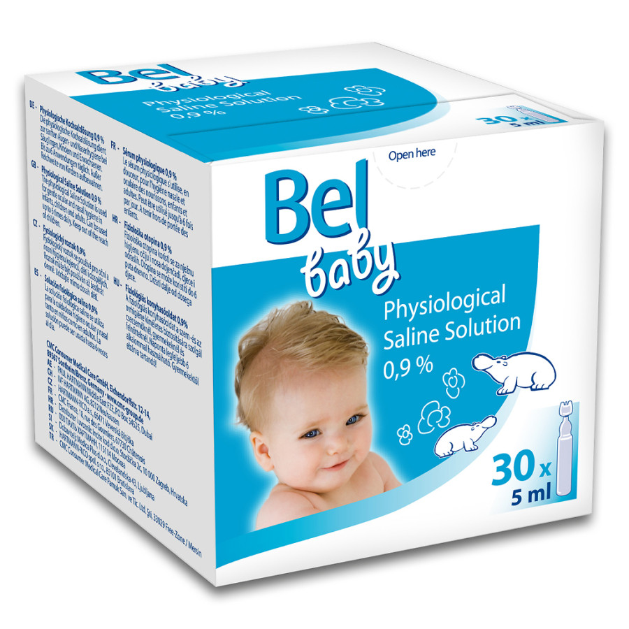 Image of Bel baby fiziológiás sóoldat (30db)