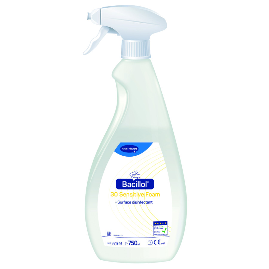 Image of Bacillol® 30 Sensitive Foam felületfertőtlenítő spray (750 ml)