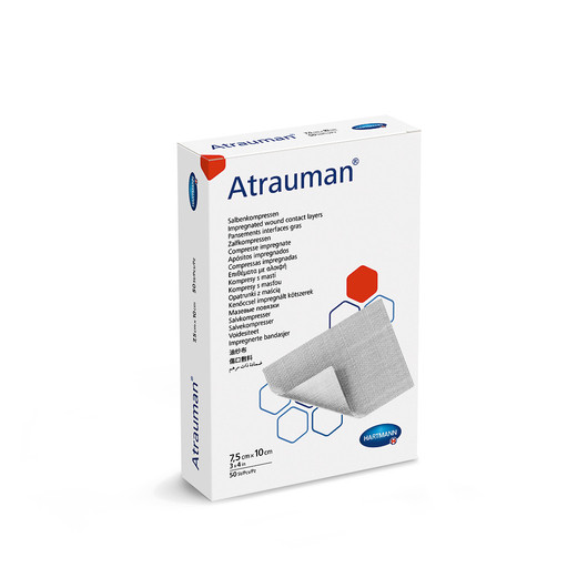 Image of Atrauman® kenőcsös sebfedő (7,5x10 cm; 50 db)