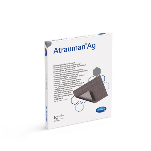 Image of Atrauman® Ag ezüsttartalmú sebfedő (10x10 cm; 10 db)
