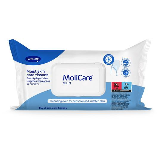 Image of MoliCare® Skin nedves törlőkendő (50 db)