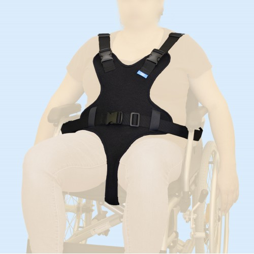 Image of Biztonsági öv kerekesszékhez K2 4 csattos