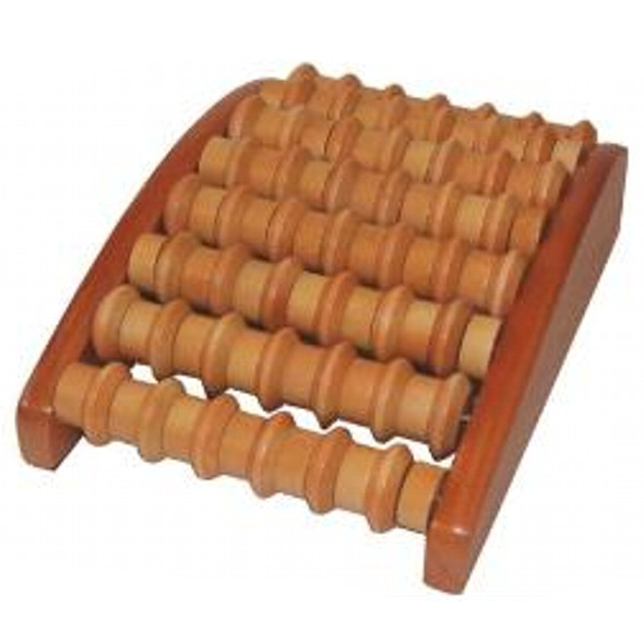 Image of Fa talp- és test masszírozó 8 görgős