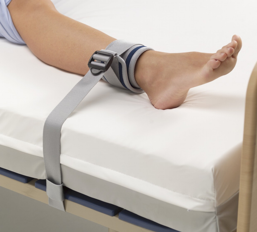 Image of Betegrögzítő pánt lábra csatos zárral AD-66