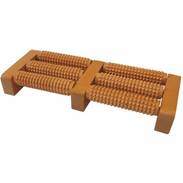 Image of Fa talp masszírozó 2x3 görgős