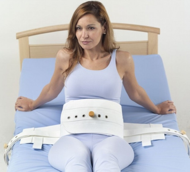 Image of Betegrögzítő hasi pánt AD56 mágneszárral poliészter