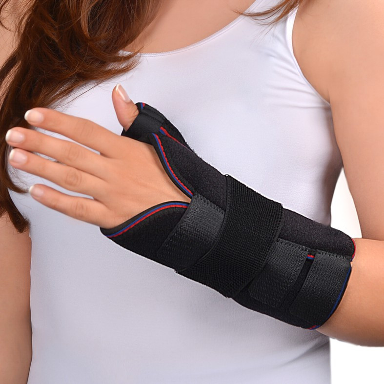 Image of Fém sines csukló- és hüvelyujj rögzítő SOLES-510