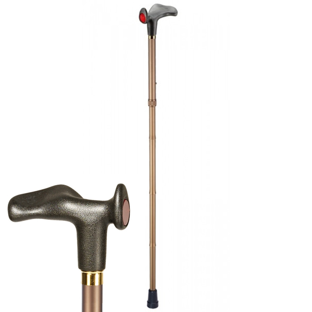 Image of Anatómiai fogantyús járóbot BRONZ