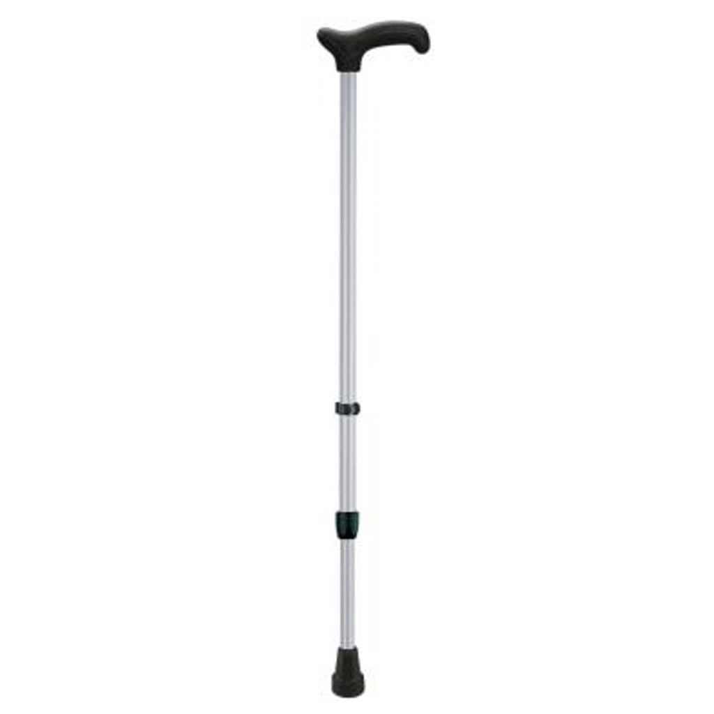 Image of B-4341 alumínium, állítható járóbot íves/ T markolattal