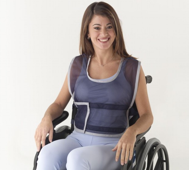 Image of Betegrögzítő mellény kerekesszékbe