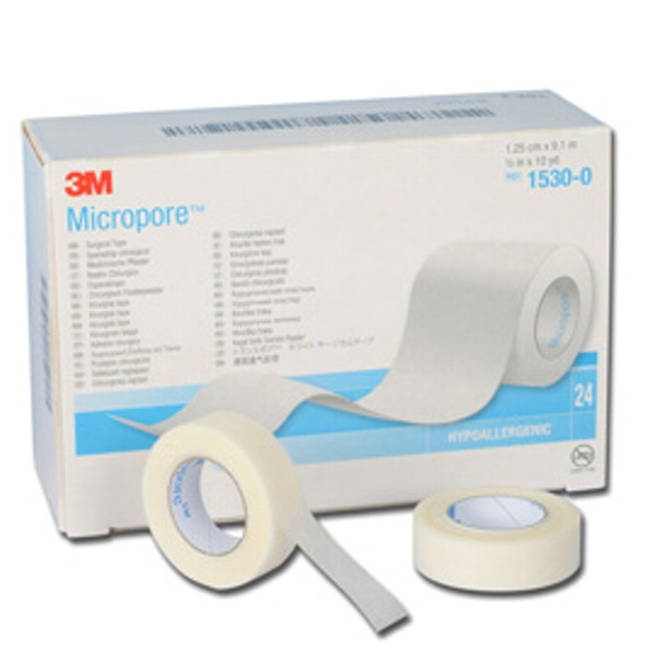 Image of 3M MICROPORE™ ragtapasz - 1,25 cm x 9.14 m