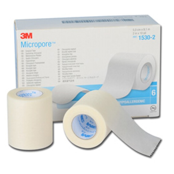 Image of 3M MICROPORE™ ragtapasz - 5 cm x 9.14 m
